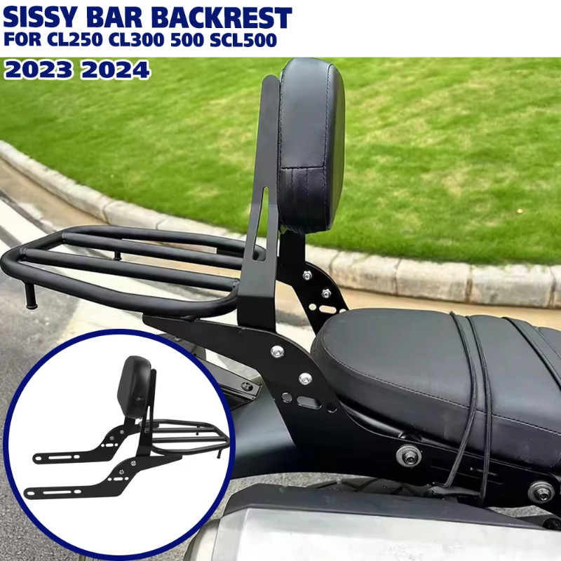 For Honda CL250 CL500 CL 250 300 CL 500 SCL500 CL300 2023 2024 Motorcycle Rear Detachables Backrest