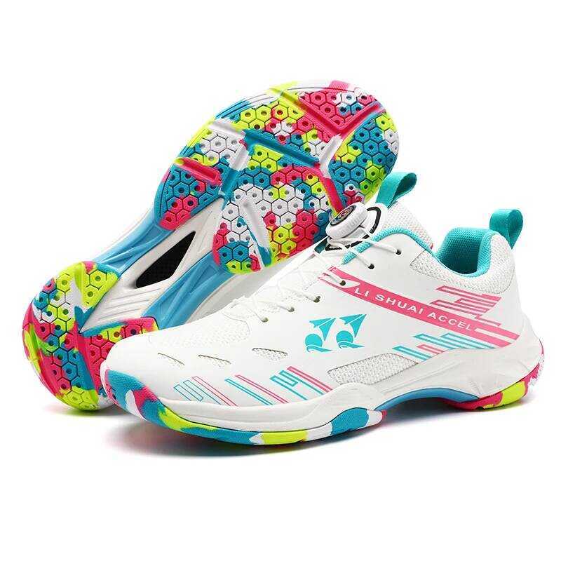Unisex Durable Sport Sneakers Stable Badminton Table Tennis Handball  Shoes for Men Women Volleyball