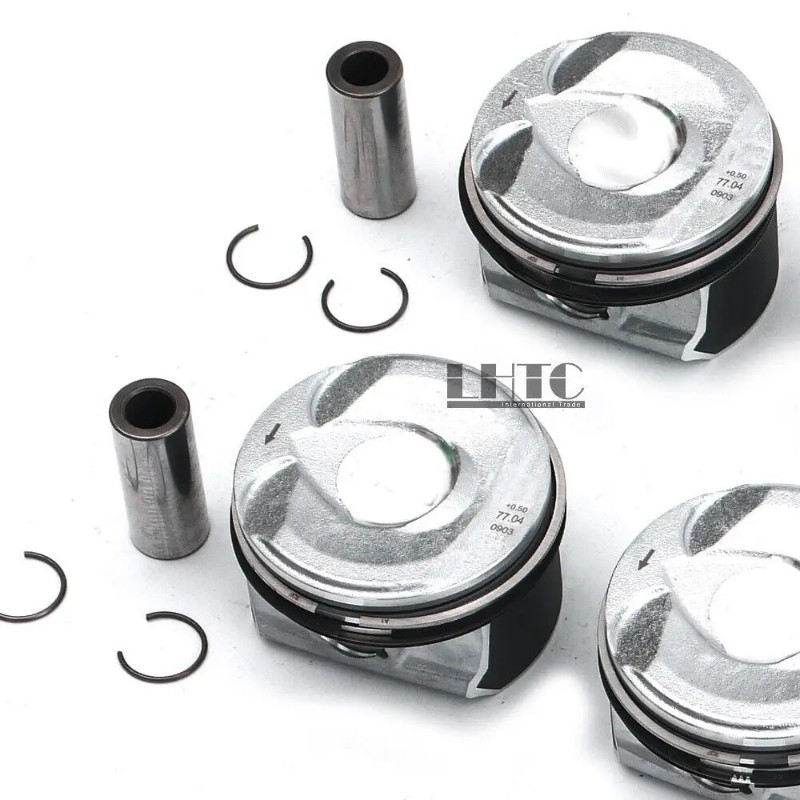 Pistons rings set 4cyl Oversized +0.50mm For MINI Cooper S JCW R55 R56 R57 R58 R59 N14B16A N14B16C