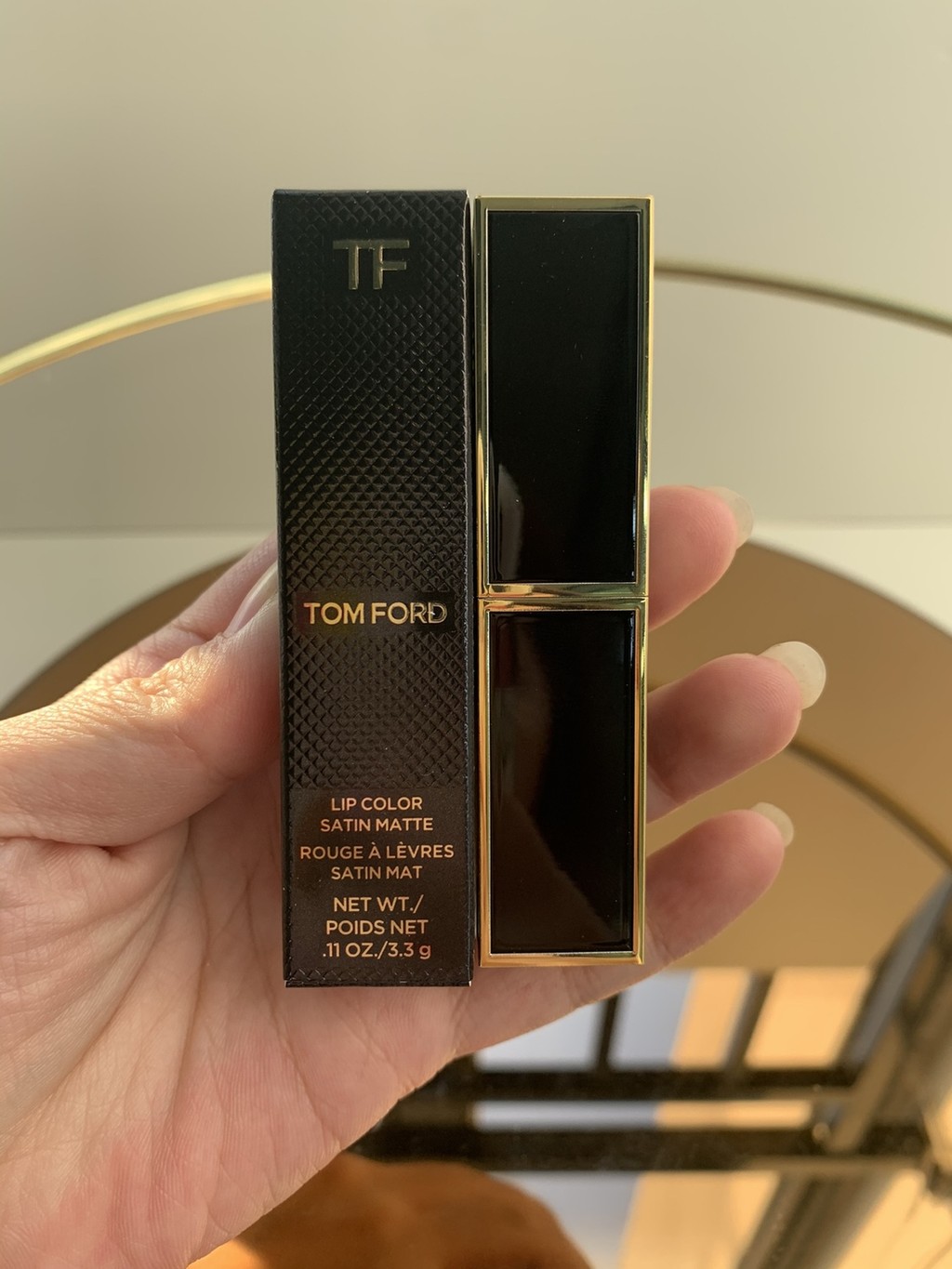 [Shopee Special Selection] Special/45 TF Black Thin Tube Lipstick!สีเบอร์ 16-24-26-27-28-50-51-52-90