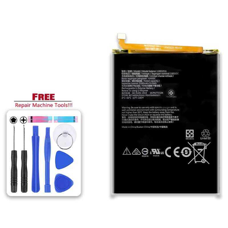 Premium Replacement Fast Charging L18D1P33 5180mAh For Lenovo V7 Mobile Phone Battery