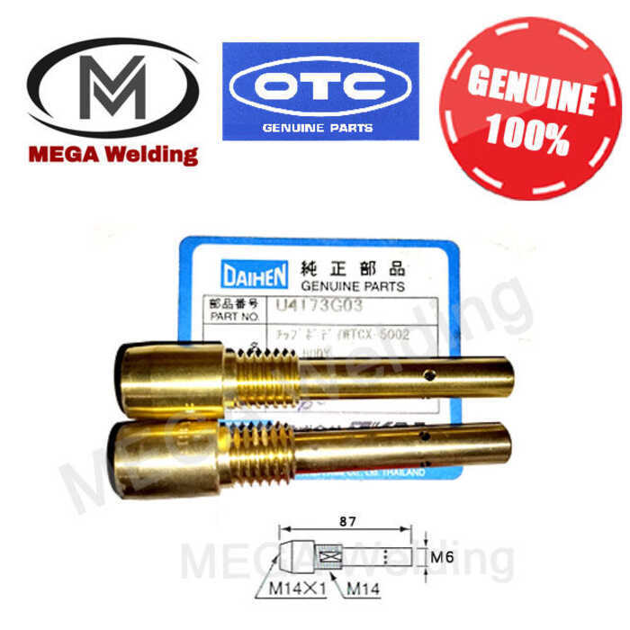 OTC Daihen Tip Body 500Amp U4173G03 2 ชิ้น/แพ็ค