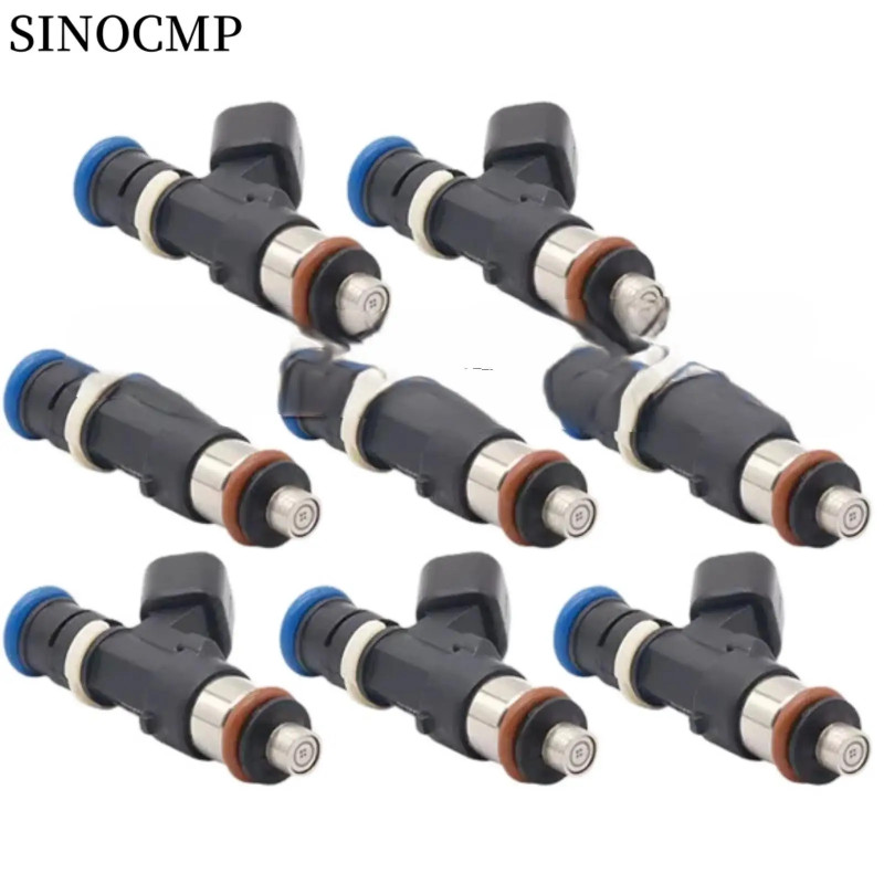 8pcs Fuel Injectors 0280158049 12569113 For Chevrolet Bosch GM LS2 6.0L Pontiac GTO C6 Corvette CTS