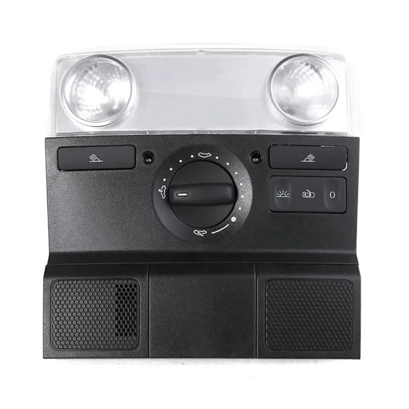 1 PCS 1K0947105P Reading Light Sunroof Switch Assembly Black Plastic For VW Jetta Golf 5 6 Passat T
