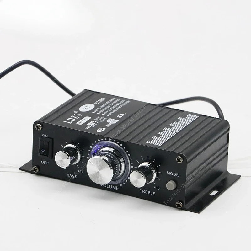 BT-888 Bluetooth Power Amplifier 12V Mini Bluetooth Small Power Amplifier