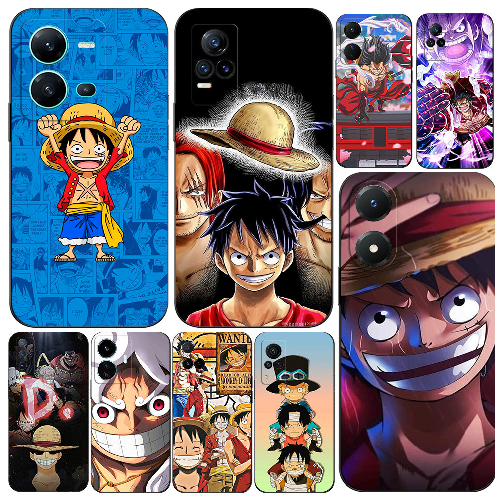 สําหรับ vivo Y1S 2020 Y91C Y90 Y85 Y89 V9 YOUTH PRO Z1 Z1i โทรศัพท์ปกหลังซิลิคอนนุ่มสีดํา Tpu One Pi