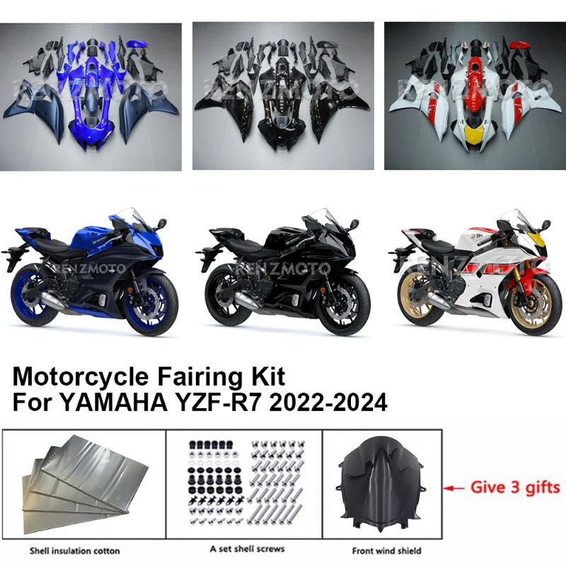 YZF R7 For YAMAHA YZF-R7 2022-2024 Fairing R/Z 7R101 Motorcycle Set Body Kit Decoration Plastic Gua