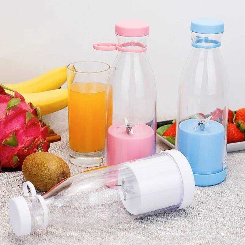 C Electric Juicer Cup 6 Blades Blender Milhake Machine USB Portable Fruit Milk Mi Tool Mini Fresh J