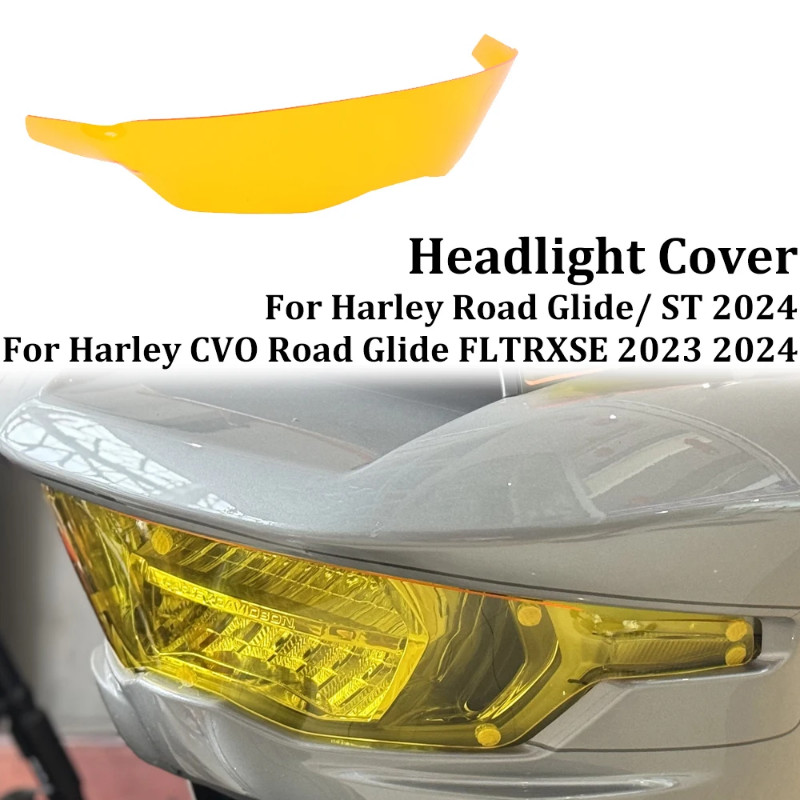 FOR Harley CVO Road Glide FLTRXSE/ST 2024 NEW Headlight Cover & Protector - Motorcycle Fairing Acce