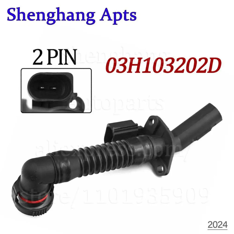 Cylinder Head Cover Breather Vent Hose 03H103202D,03H-103-202-D For Audi Q7 2006-10,VW CC B7,Passat