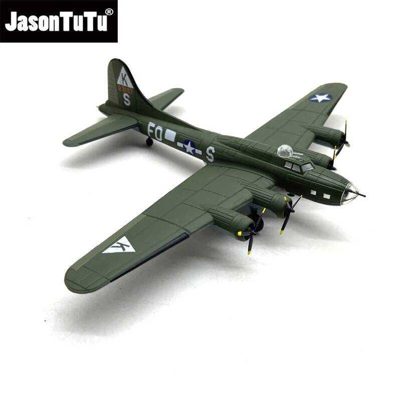 C JASON TUTU 1/144 Scale American Boeing Flying Fortress B-17 Bomber Models Aircraft Adult Children