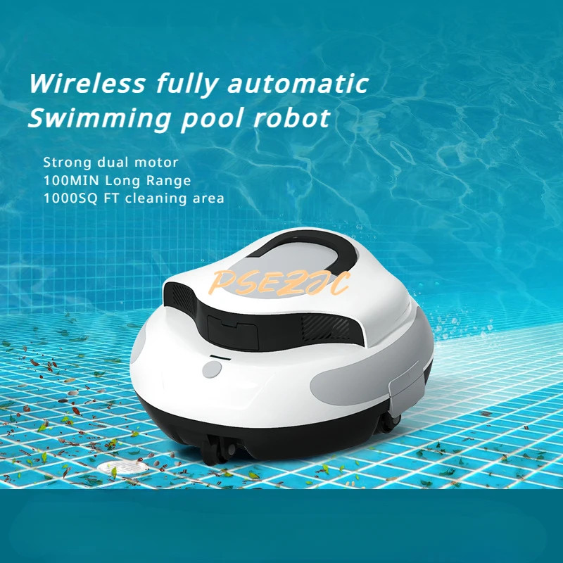 Wireless Vacuum Cleaner, Long Endurance Swimming Pool Cleaner, Automatic Swimming Pool Powerful Vac