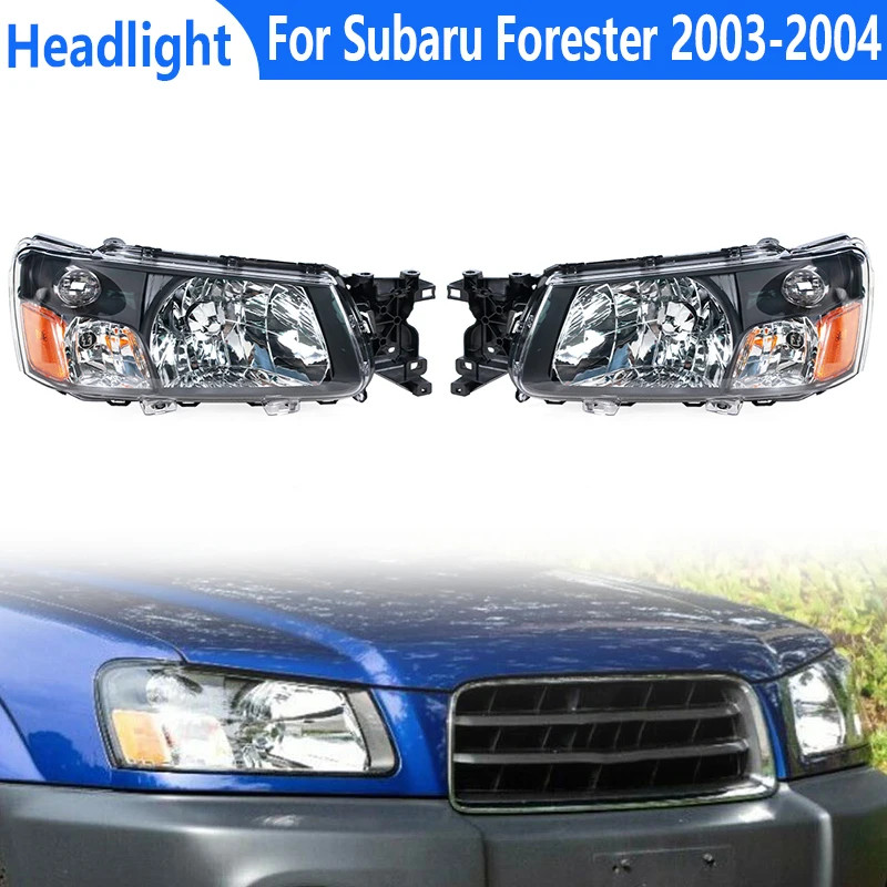 Car Halogen Headlight For Subaru Forester 2003-2004 Halogen Headlight Without light bulb 84001SA020