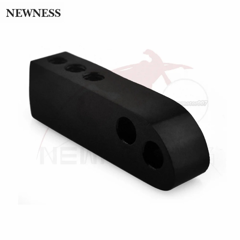 Gauntlet Cafe Fairings Relocation Bracket Headlight Extension Block For Harley Dyna Super Wide Glid