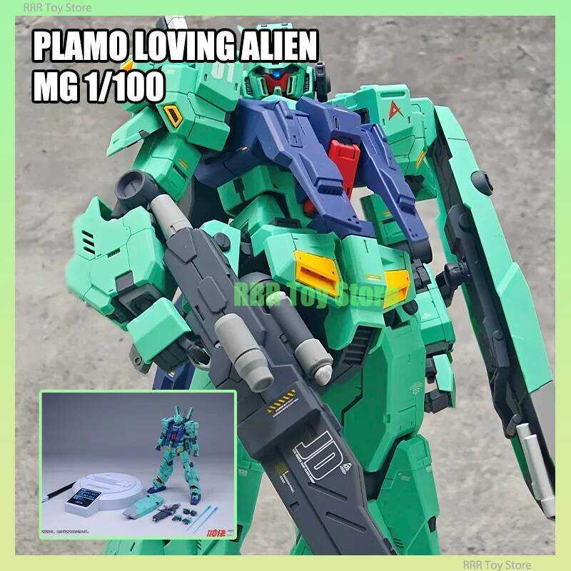 PLAMO LOVING ALIEN MG 1/100 JIEDA Special Color Jeda RGM-88X Assembly Model Kit Action Figure Plast
