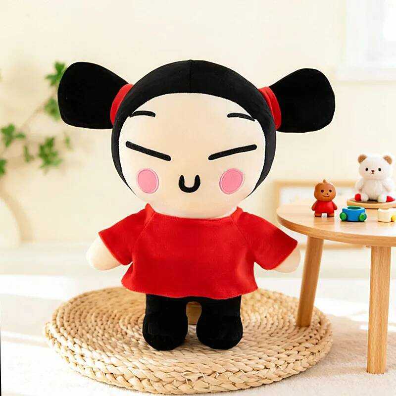 C 30Cm Kawaii Pucca And Garu Plush Toys China Doll Cartoon Cute Soft Stuffed Dolls Figure Sleeping