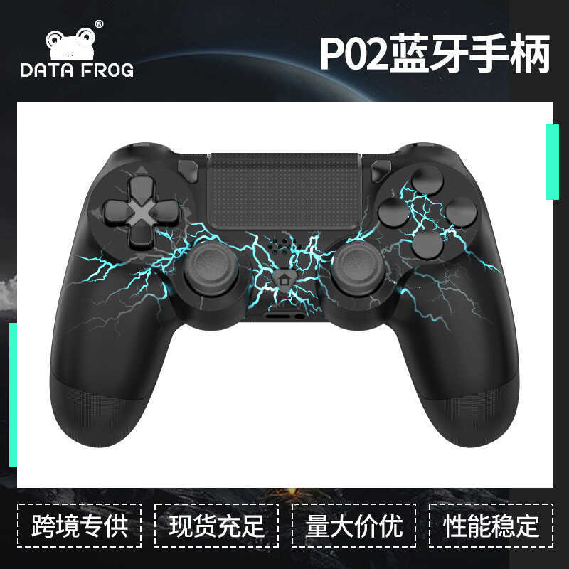 เหมาะสําหรับ PS4/PS4 Slim/Pro/PC ไร้สายบลูทูธ Handle 6 แกน Sensing Vibration Gamepad