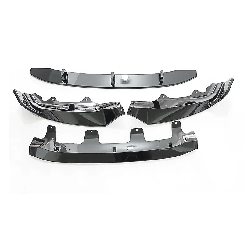 X5 F15 Car Front Bumper Splitter Lip Diffuser Gloss Black BodyKit Spoiler Tuning For BMW X5 F15 M S