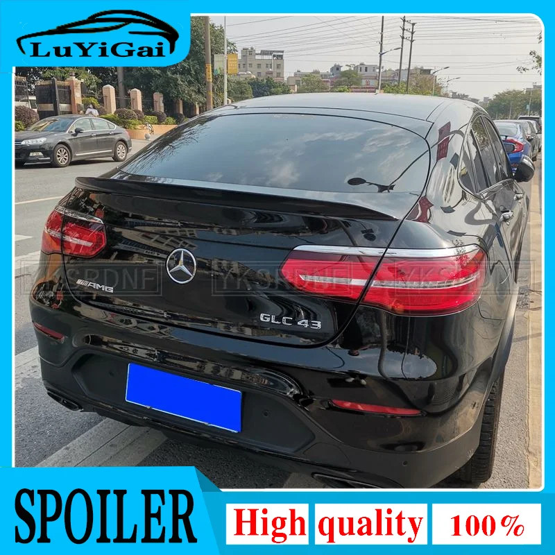 for Mercedes GLC Class Coupe GLC300 GLC250 2016-2018 spoiler For Benz GLC Coupe GLC43 GLC260 Spoile