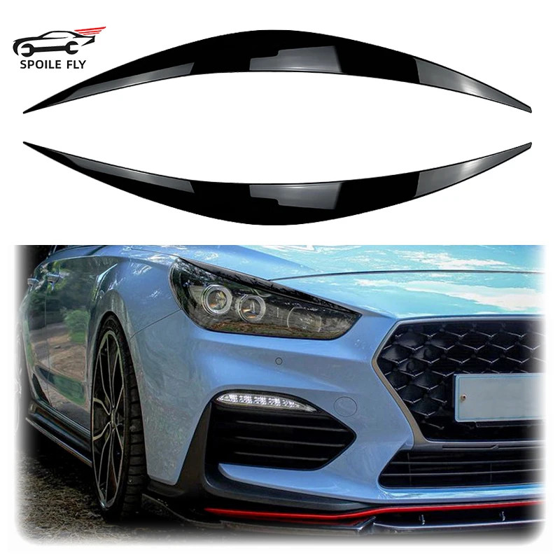 2X 2017 To 2020 For Hyundai i30N N-Line RS Active Performance Car Stickers Tuning Evil Headlight Ey