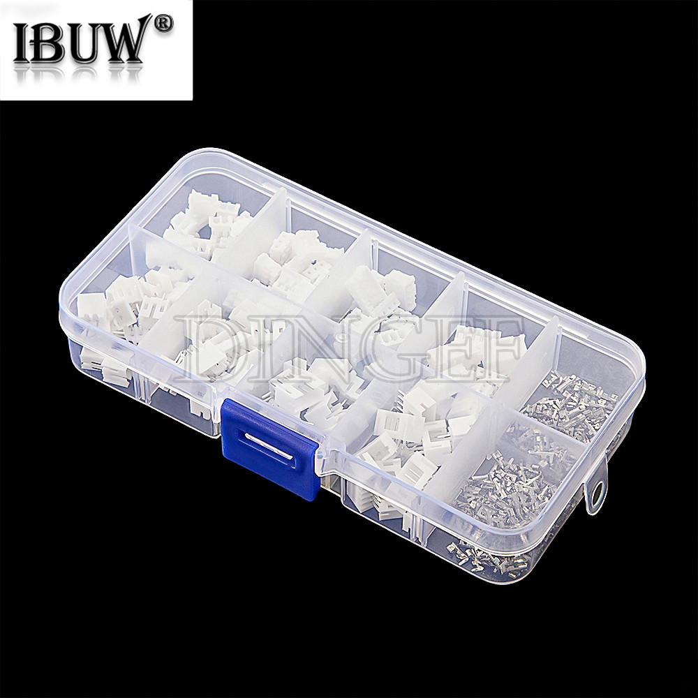 320pcs PH2.0 2p 3p 4p 5 pin 2.0mm Pitch Terminal Kit/Housing/Pin Header JST Connector Wire Adaptor P