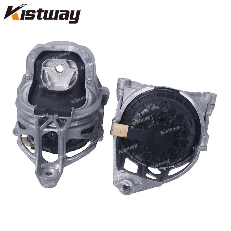 2PCS Hydro Engine Bearing Electric Motor Mount For Audi A6 C8 S6 A7 A8 S8 Q7 For VW Touareg 16-23 3