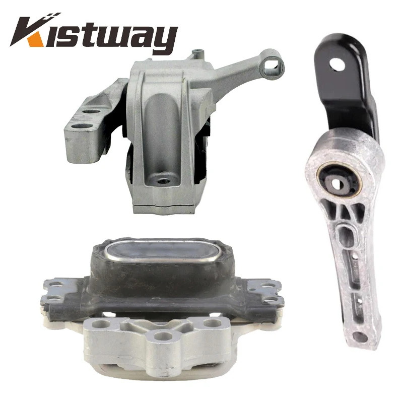 3PCS Hydraulic Engine Support Gearbox Mount Set For Audi Q3 RSQ3 8U VW Tiguan 1.4T 2.0T 8J0199555K