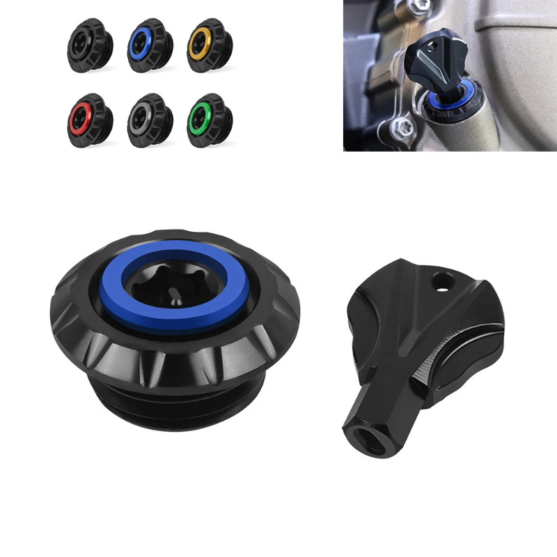 For Yamaha FZ1 FZ8 FZS600 FAZER XJ6 DIVERSION F MT-10 SP MT-07 MT-125 Anti Theft Engine Oil Filler