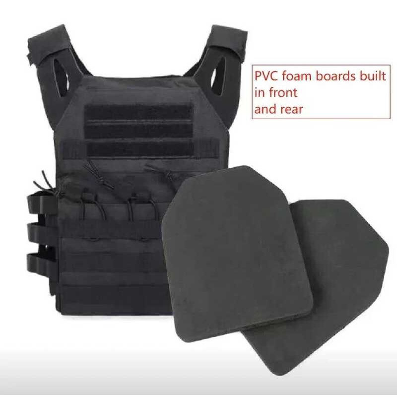 C 600D Armor Molle Hunting Tactical JPC Vest Lightweight Plate Carrier Vest Water-Repellent Airsoft