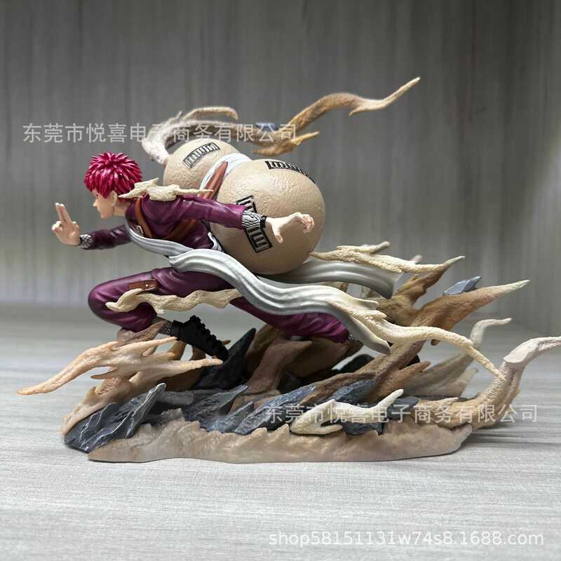 Naruto Naruto Series Naruto Shouhe Shield PG Sandstorm Gaara Boxed รูปเครื่องประดับ GK