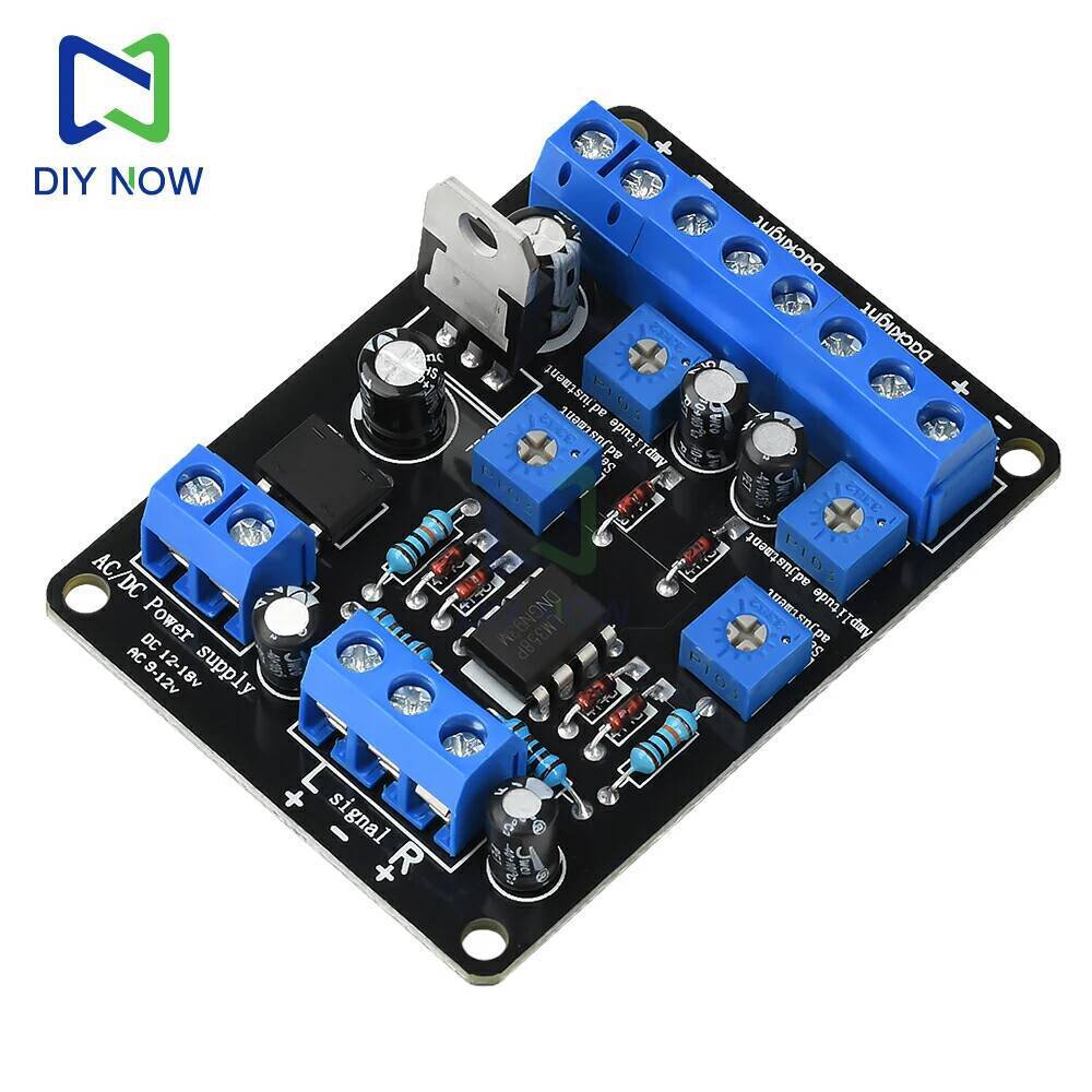 3W VU Meter Driver Board Amplifier Pre-Stage Tube Amplifier Db Meter Level Meter Driver Module AC 9-