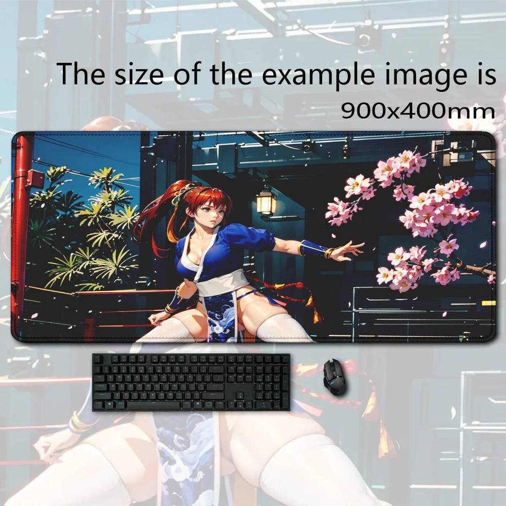 GameMonica DEAD OR ALIVE Xtreme Venus Vacation Anime แผ่นรองเมาส์ขนาดใหญ่ PlayMat แผ่นรองเมาส์สํานัก