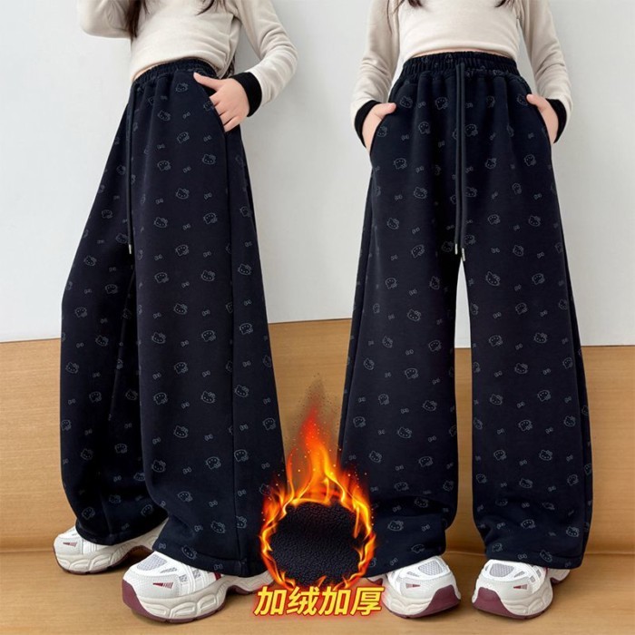 Girls Fleece-Fleece-Fleece-Fleece-Fleece-Fleece-Fleece Pants Girls Fleece-F