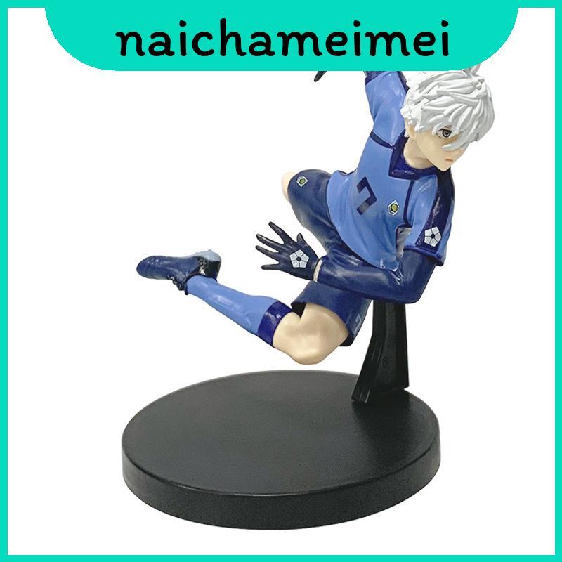 Blue Pvc Lock Figure Of Itoshi Sae พร้อมคุณสมบัติของการประกอบสําหรับแฟนและนักสะสม