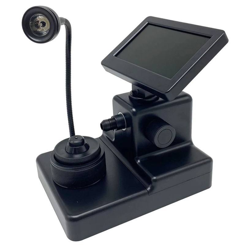 1000X Digital Diamond Girdle Viewer Microscope Camera Diamond Inscription Viewer with 4.3Inch LCD S