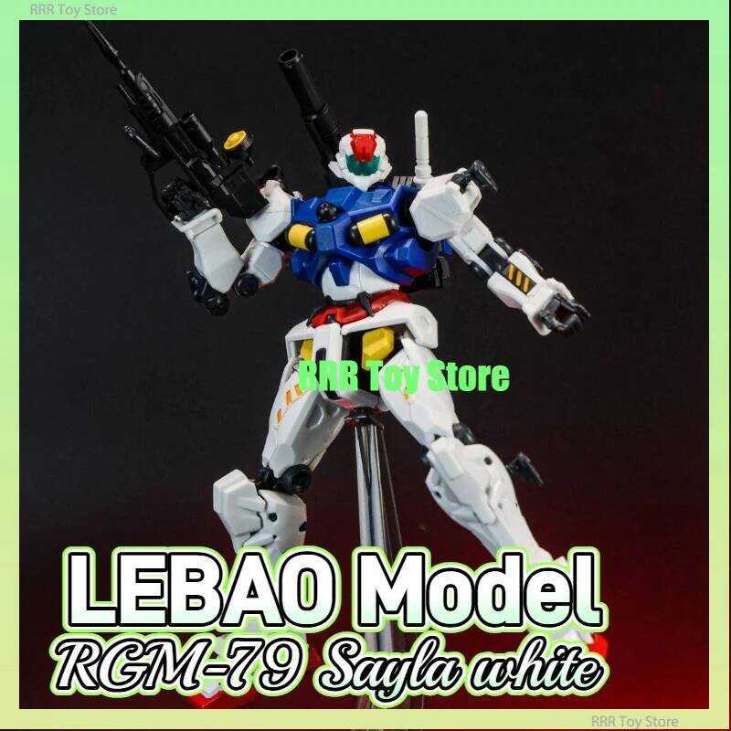 LEBAO Mod 1/144 HG RGM-79 Sayla white Light-Type Guncannon Assembly Mod Kits Action Figure Plastic