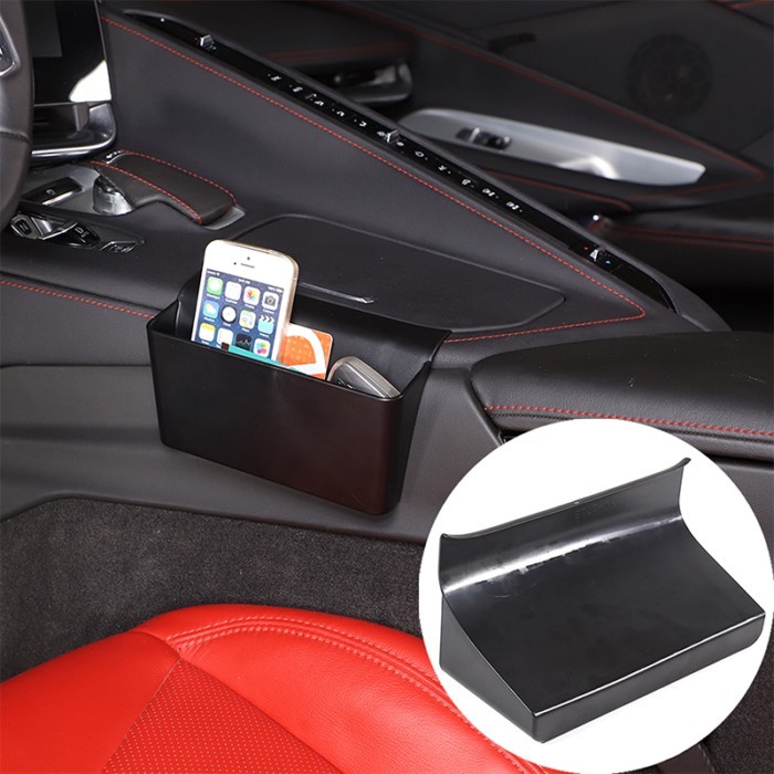 Car Central Control Center Storage Box Stowing Tidying For Chevrolet Corvette C8 Stingray Z51 Z06 2
