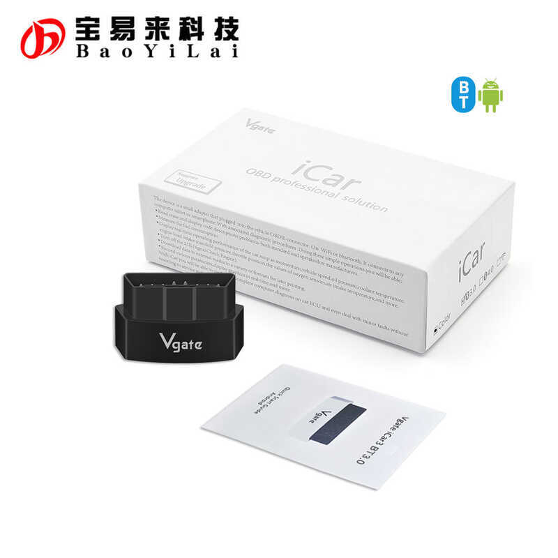 ICAR3 Bluetooth3.0 Bluetooth Black Car Diagnostic Instrument obd doctor สําหรับ