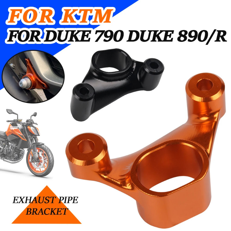 For KTM Duke 790 Duke 890 R 890R Duke790 Duke890 R 2021 Motorcycle Exhaust Pipe Hanger Bracket Fixe
