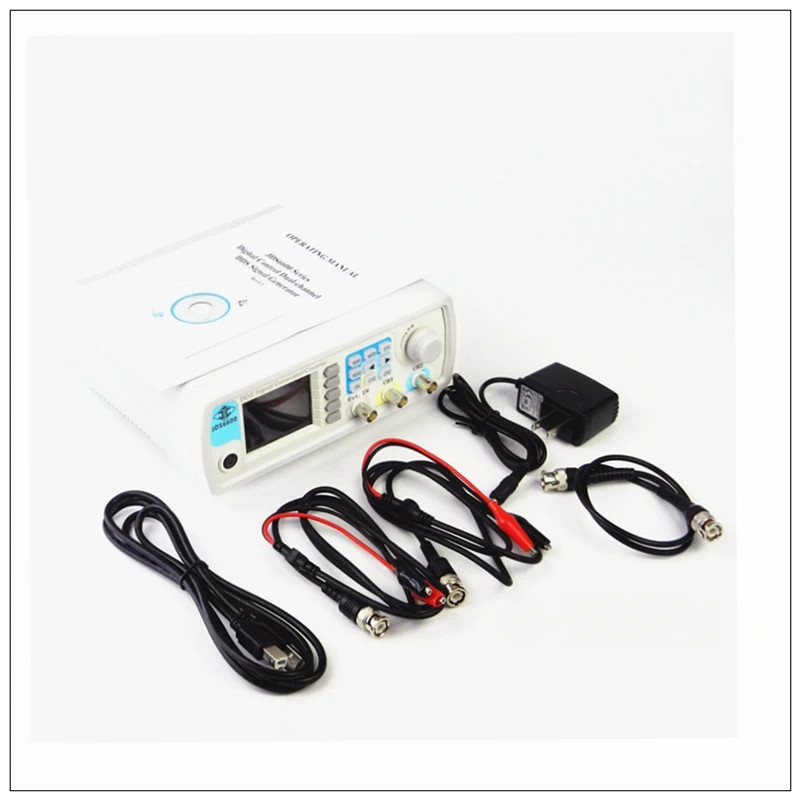 Frequency Generator JDS6600 15MHz DDS Function Signal Generator Source Dual 2-CH Frequency Meter Ar
