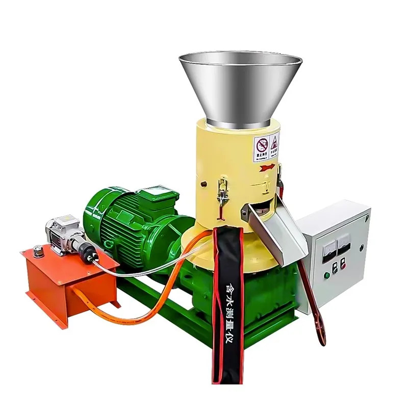 HL-200 Wood Pellet Machine Biomass Pellet Fuel Production Sawdust Shavings Rice Husk Straw Processi