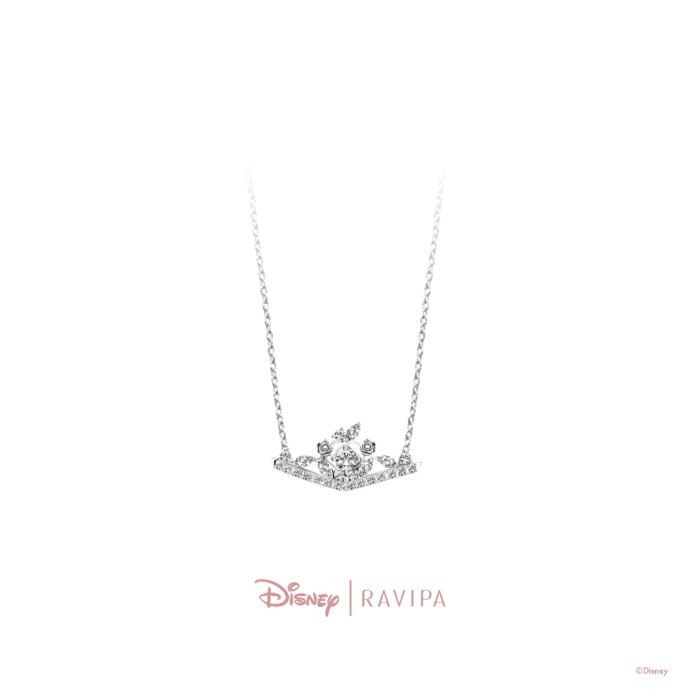 Ravipa | Snow White Crown Silver Necklace