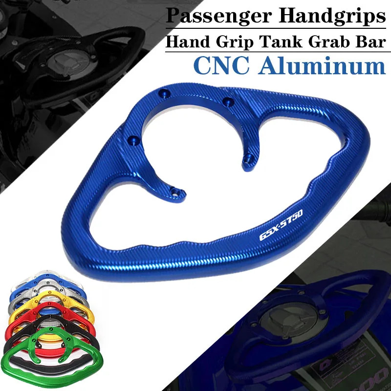 For SUZUKI GSX-S750 GSXS750 GSX S750 GSXS 750 Motorcycle Accessories CNC Passenger  Grip Tank Grab