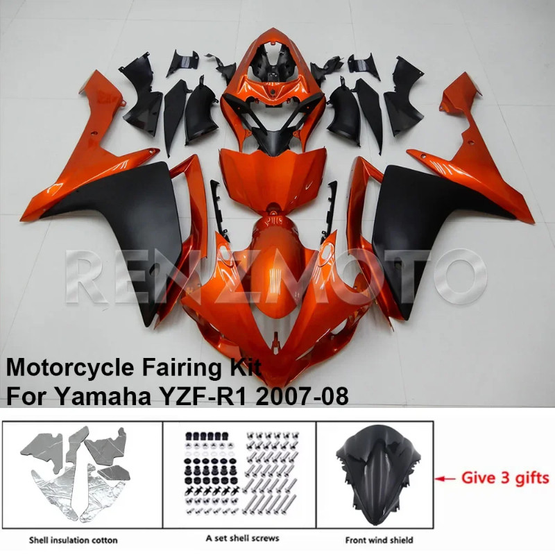 For YAMAHA YZF R1 2007-2008 Fairing R/Z 8R113 Motorcycle Set Body Kit decoration Plastic Guard Plat