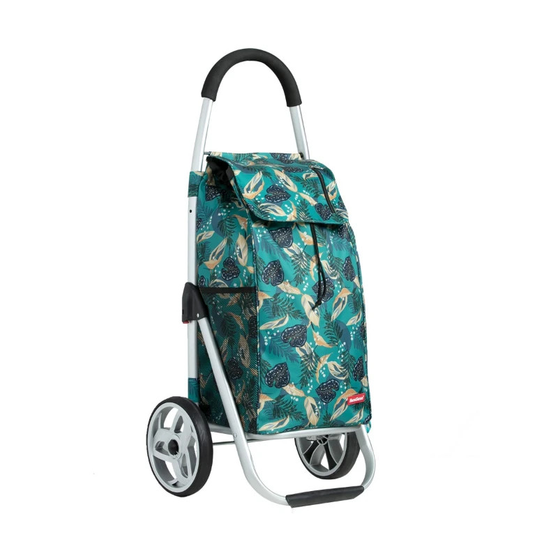 HomeSense Shopping Cart Waterproof Folding Grocery Shopping Cart Hand Cart Senior Small Trailer Por