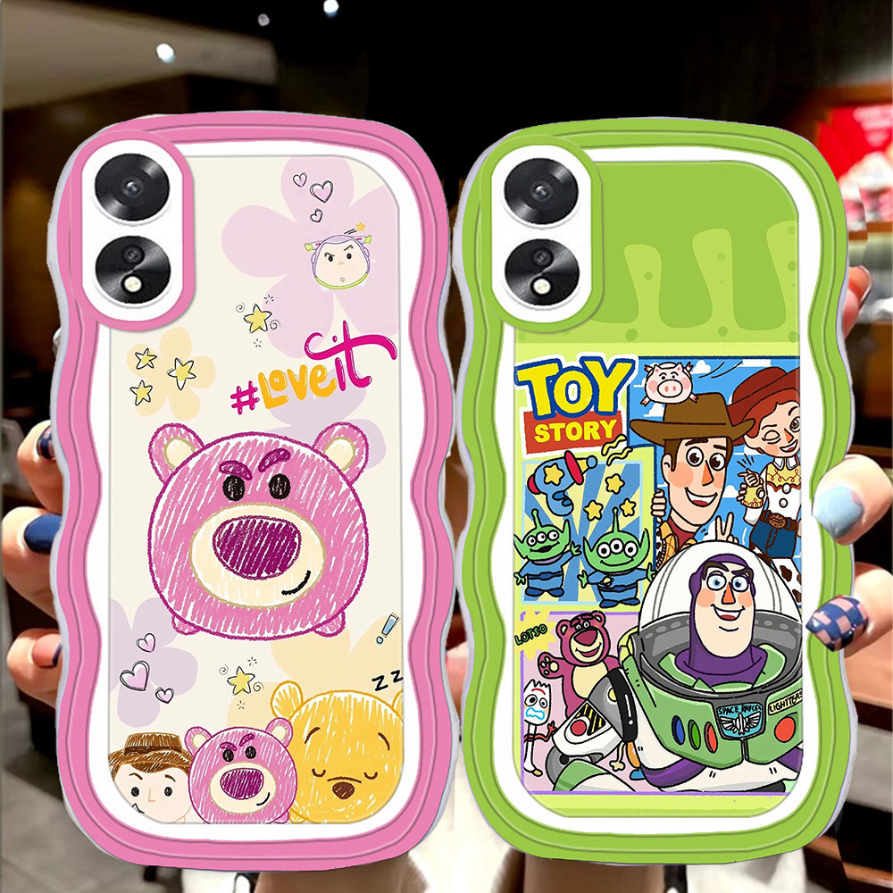 S-12 Toy Story Casing สําหรับ OPPO A60 A78 A17 Reno 8T A38 A98 5G TPU โปร่งใส