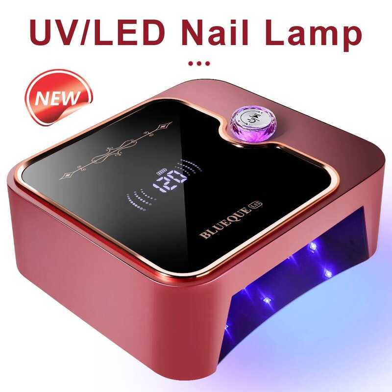 C Intelligent Sensing Nail LED Lamp, Memory Function Nail Dryer With Liquid Crystal LCD Screen, Rec