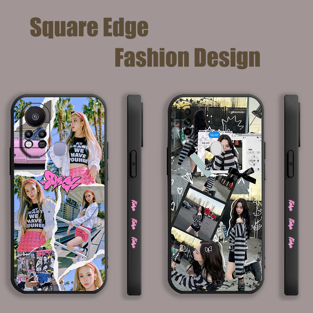 ปลอกสําหรับ OPPO A53 A76 Reno6z A95 Lite A96 A77 X5 Pro Reno 7 Reno 8 Kpop สาว Aespa Karina WMS11 เค