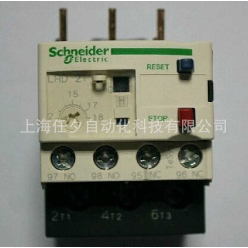 Schneider รีเลย์โอเวอร์โหลดความร้อน LRD21C กระแสไฟคงที่ 12-18A