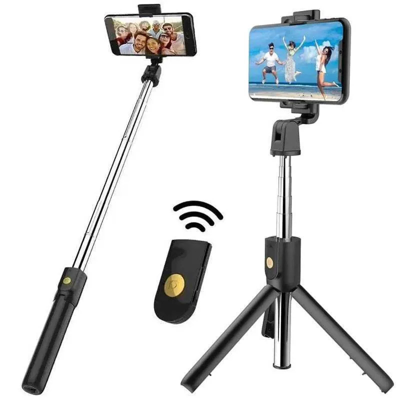 K07 Wireless Selfie Stick ขาตั้งกล้อง 5.0 Remote Scalable ขาตั้งกล้องเหมาะสําหรับ Tiktok Video Live 